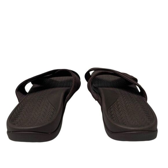 Vionic Tide Slide Men's Chocolate Brown Sandals NW/OB 10.5 M READ - Picture 4 of 11